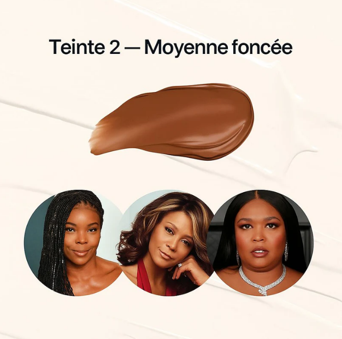 Baume de Teint Stick SENJAMM - Teinte chocolat pour peau brune