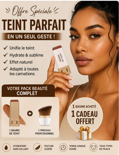 Baume de Teint en Stick — Teint Parfait & Peau Hydratée ✨ | SENJAMM