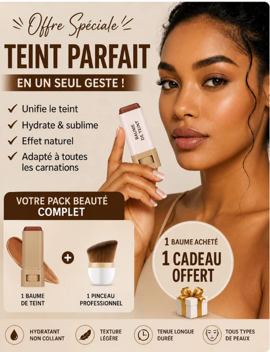 Baume de Teint en Stick — Teint Parfait & Peau Hydratée ✨ | SENJAMM